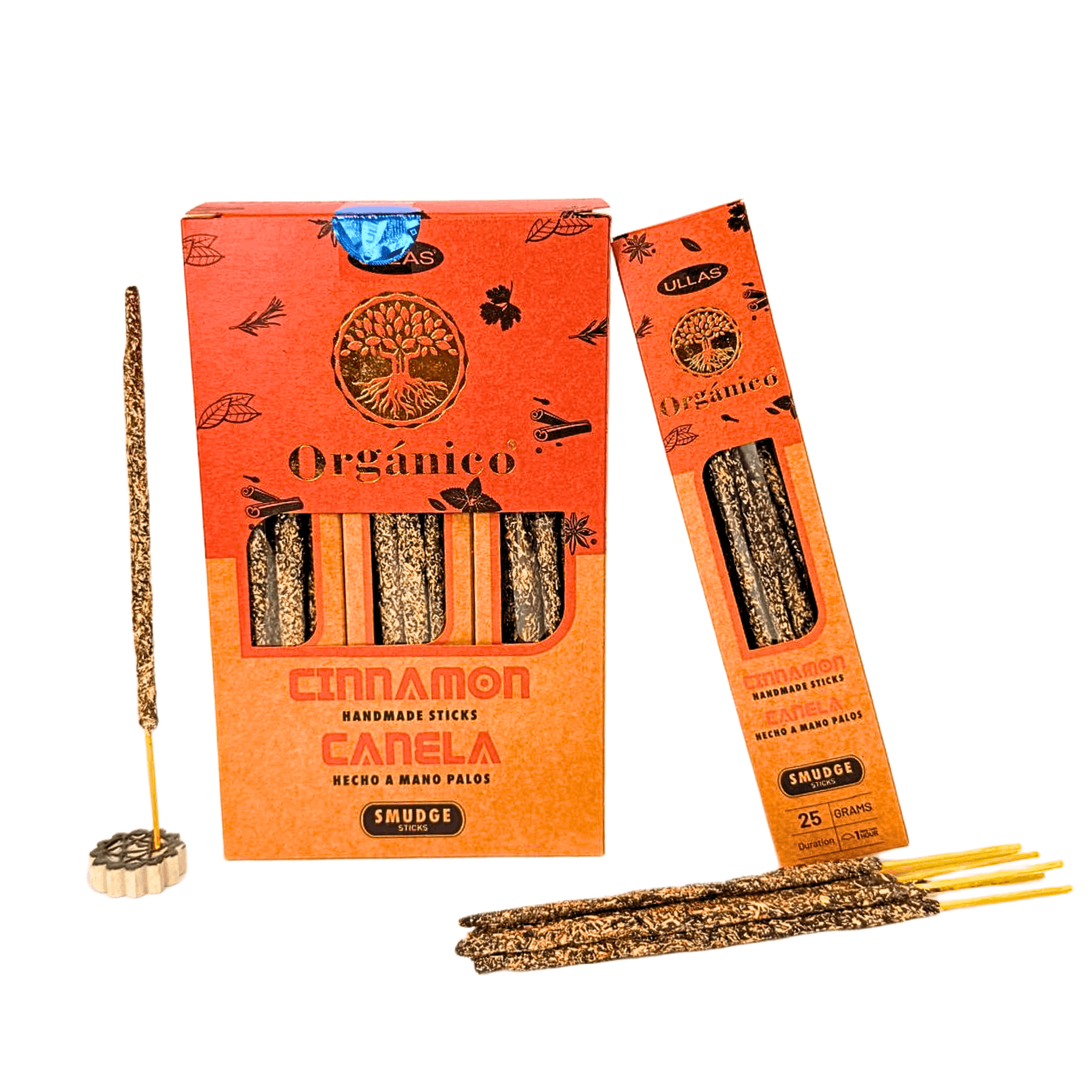 Ullas Organic Cinnamon Smudge Stick-25g
